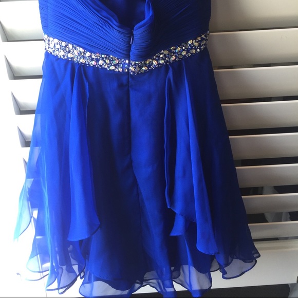 Homecoming blue dress - Picture 2 of 2