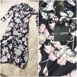ASOS floral maxi dress
