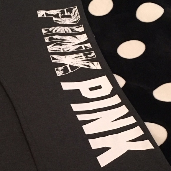 PINK Victoria's Secret Pants - VS PINK Palm Boyfriend Pants NWT Large 💕