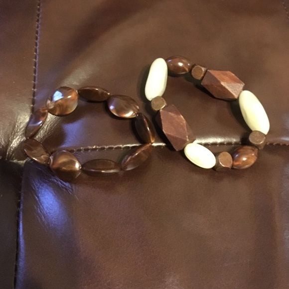 Set of 2 chunky bracelets