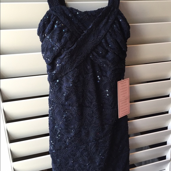 Royal blue tight dress - Picture 1 of 3