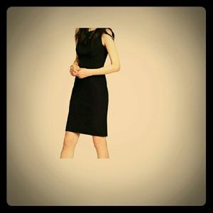 Calvin Klein, Vintage Lined Black sheeth dress