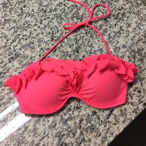 VS 34c ruffle bikini top