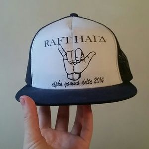 AGD flatbill hat.
