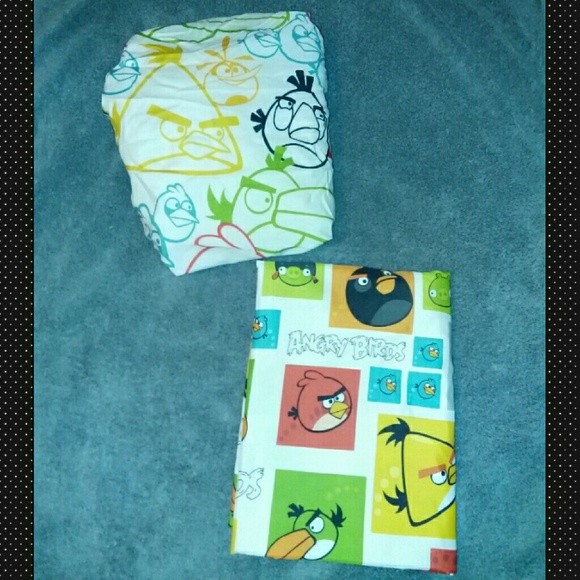 Angry Birds Twin Bed Sheet set