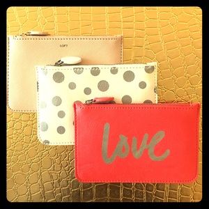 NWT FASHION POUCHES