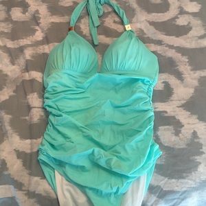 One piece blue Victoria secret swimsuit