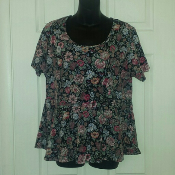 Junior girls floral top 3X