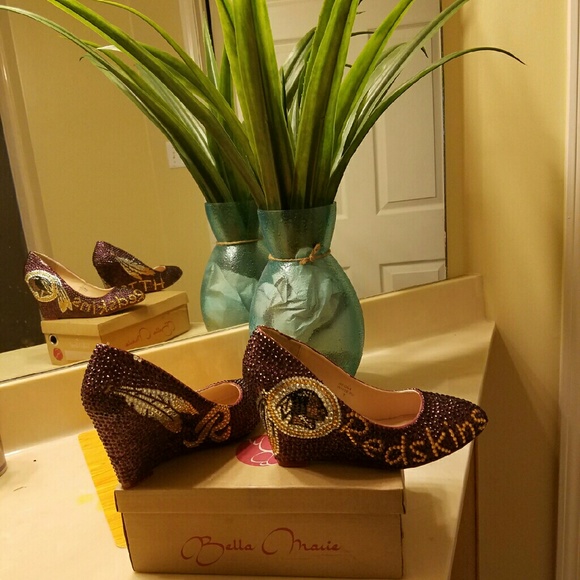 Custom Designed Washington Redskins Wedges - Picture 2 of 4