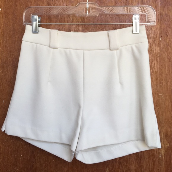 H&M highwaisted trouser shorts