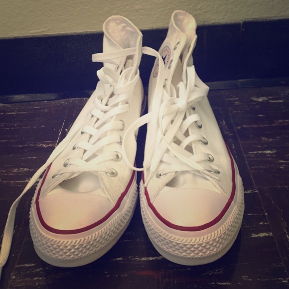 White High Top Converse