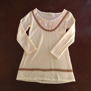 Knitted sweater top