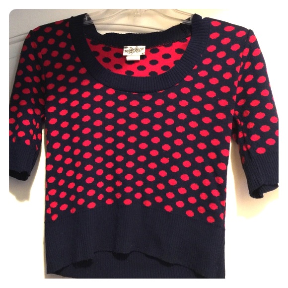 Daytrip Fun Polka Dot sweater