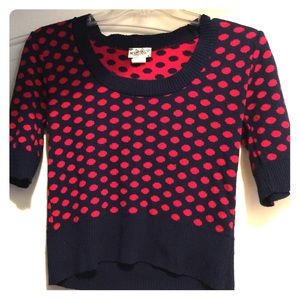 Daytrip Fun Polka Dot sweater