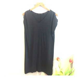 All Saints dark grey casual dress.