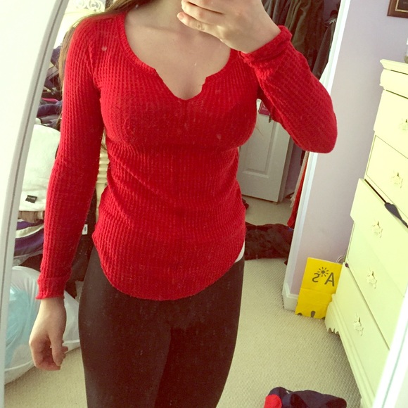 A red shirt