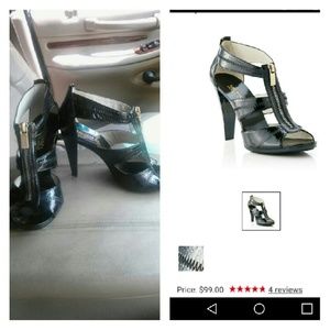 Michael Kors "Berkley" T-strap Sandals