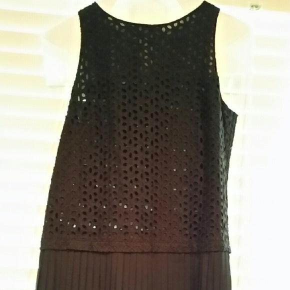 Black lace dress