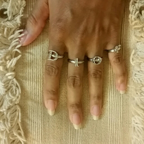 Christian Dior four ring set - Picture 1 of 3