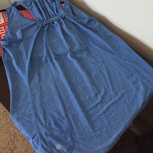 Lululemon blue tank top
