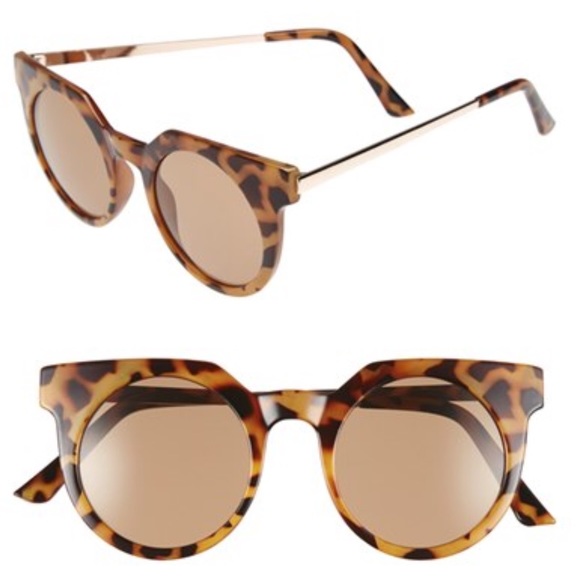 ❤️BOGO❤️New Tortoise Round Sunglasses