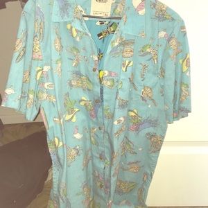 Vans men's button down shirt