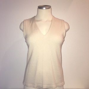 Banana Republic Cashmere Sleeveless Vest Sweater