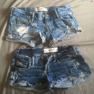 Hollister shorts bundle size 0