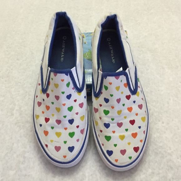 Multi-colored Heart Airwalks!! ❤️💛💚💙💜