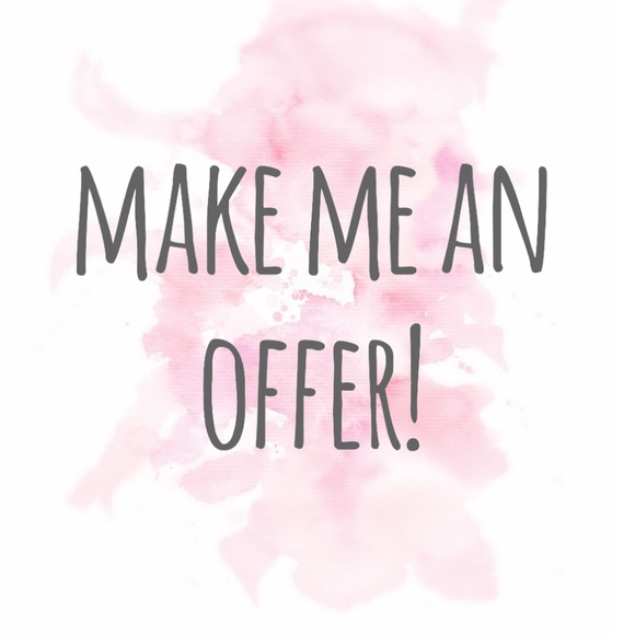 FEEL FREE TO COMMENT & MAKE ME AN OFFER!