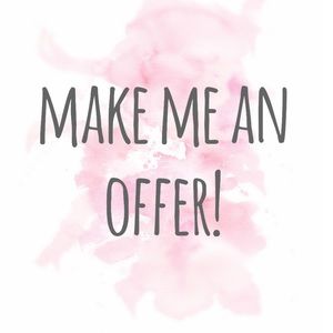 FEEL FREE TO COMMENT & MAKE ME AN OFFER!