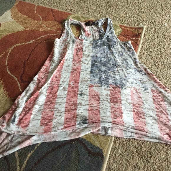 American flag shirt
