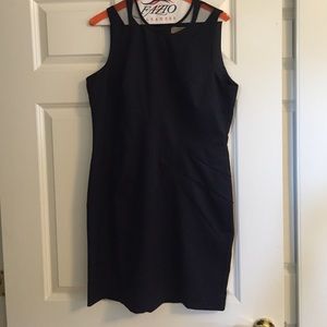 black cocktail dress