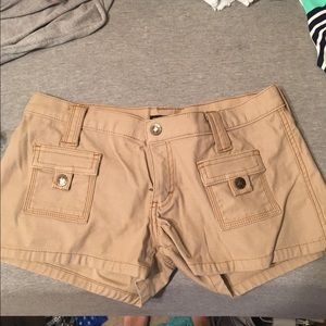 Tan shorts