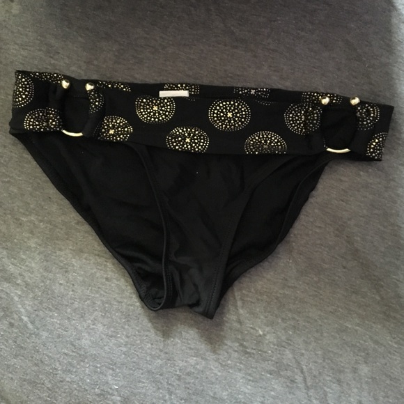 Banded swimsuit bottoms