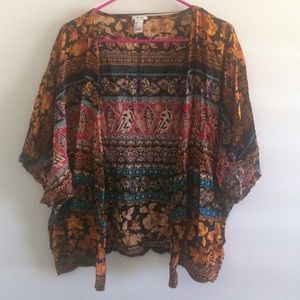 Short sleeved cardigan