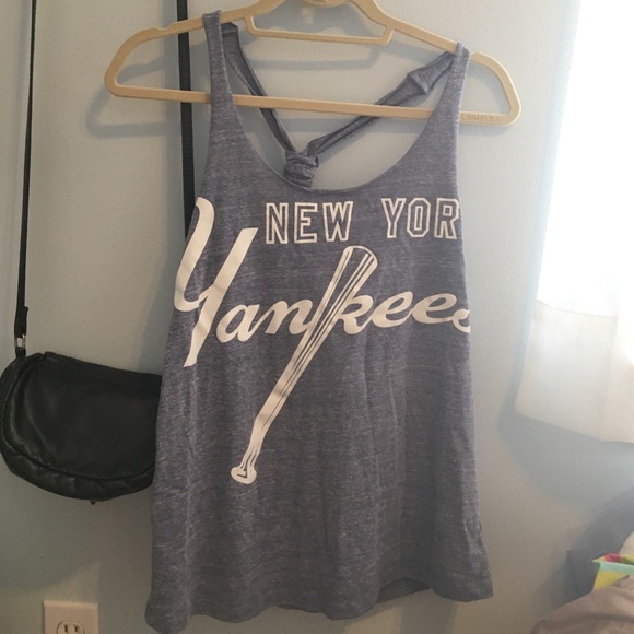 VS Pink NY Yankees tank top