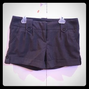 Dress shorts dark grey