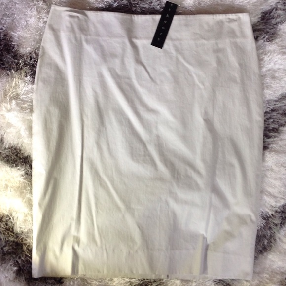 Theory Frieda C Stretch Skirt plaster Charcoal - Picture 2 of 4