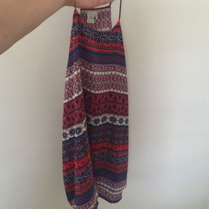 printed top