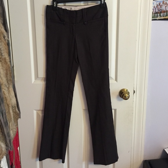 Brown dress pants