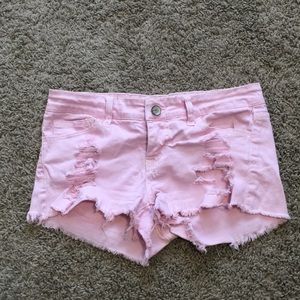 Pink shorts