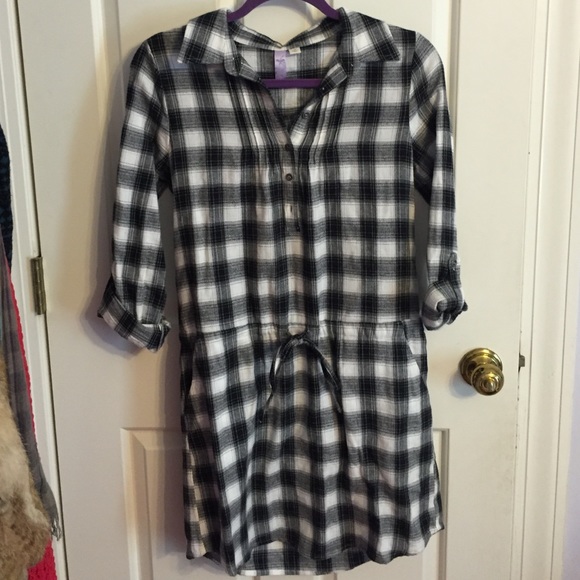 Flannel dress