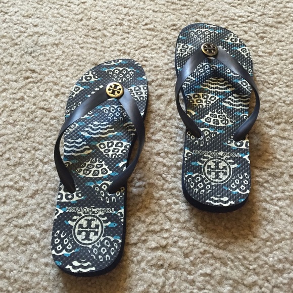 Tory burch flip flops
