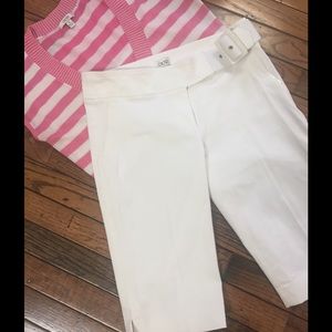💋👛CACHE WHITE BERMUDA SHORTS👛💋