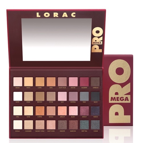 Lorac mega pro pallete