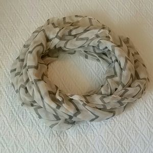 Chevron infinity scarf