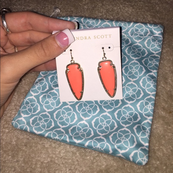 KS Coral earrings