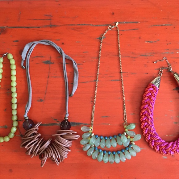 Set of four necklaces!