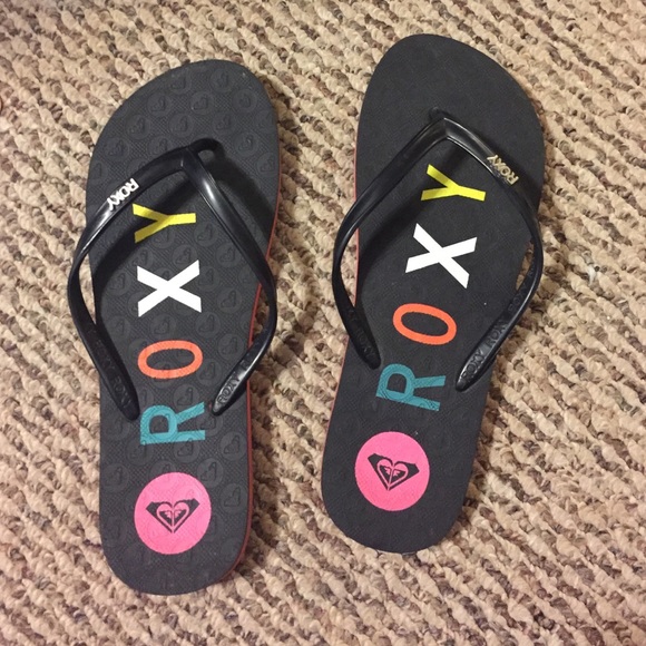 Roxy flip flops!